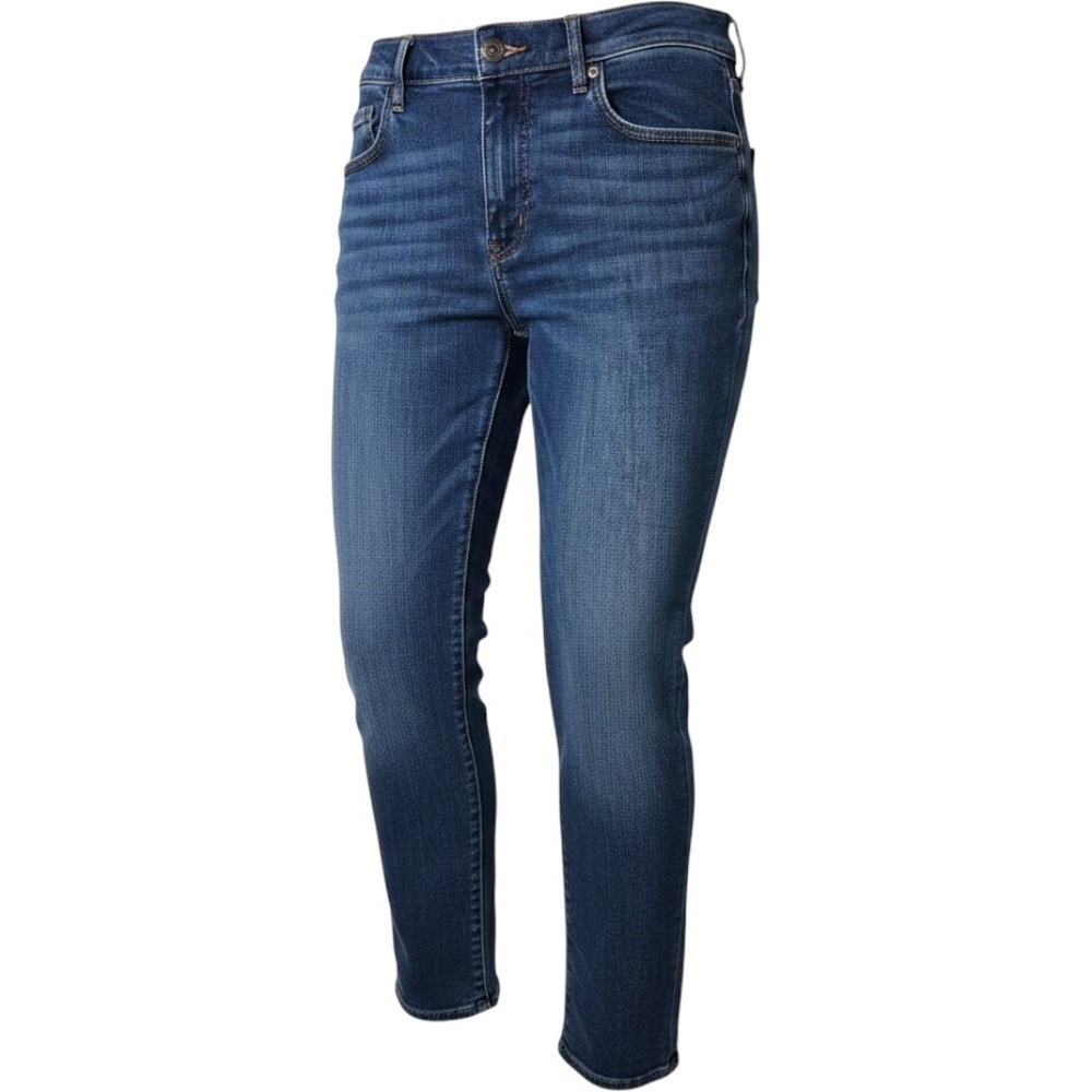 Loft Outlet Womens Boyfriend Mid Rise Jeans Blue Medium Wash Size 0 NWT 34256954